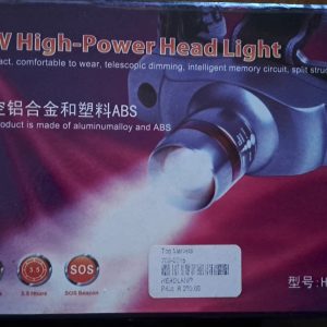 TORCH Headlight 3w High Power 12v 220v Recharge 120min on time RAF LTBF0032