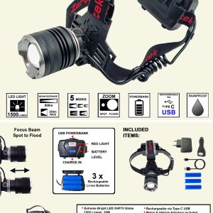 ZARTEK ZA-433 HEADLAMP EXTREAM