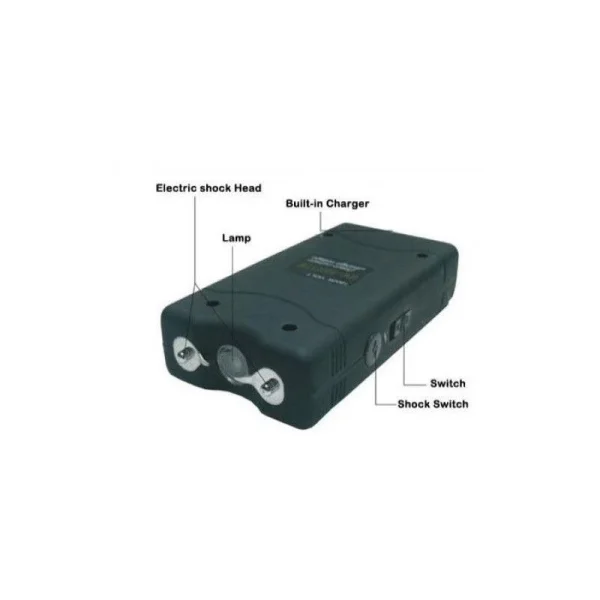 Shocker Flashlight SELF DEFENSE FLASHLIGHT SHOCKER 800 TYPE SMALL SHOC0018B - Security ...