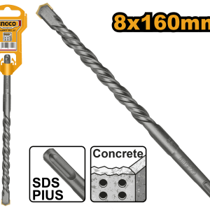 SDS Plus Hammer Drill Bit 8x160mm INGCODBH1210802
