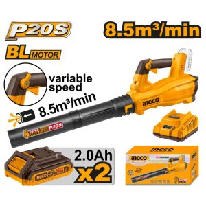 Lithium Ion Blower 20V incl Battery and Charger INGCOCABLI204282