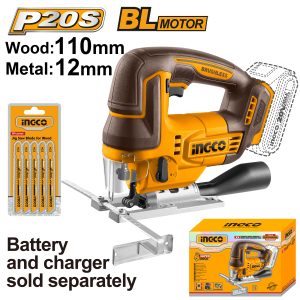 Cordless Jig Saw 20V (Excluding Battery and Charger) INGCOCJSLI1008