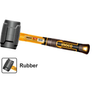 INGCO Rubber Hammer 16oz (HRUH8816) – Soft-Face Mallet