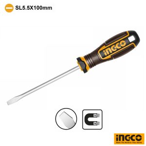 INGCO Slotted Screwdriver 5.5mm x 100mm HSDSL5100