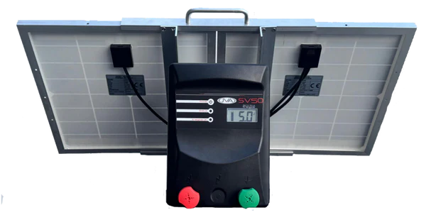 JVA SV50 Solar Energizer 6J/km, Lithium Battery ENER0022