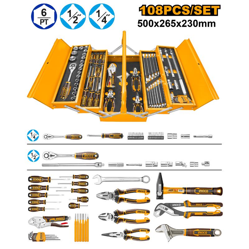 108 PCS Tool Chest Set INGCOHTC151081