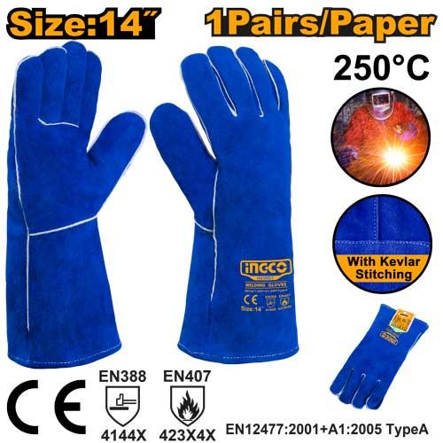 Welding Gloves/ Razor Wire Gloves INGCOHGVW03