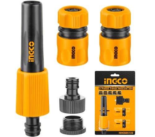 5 PCS Twist Nozzle Set INGCOHHCS05122