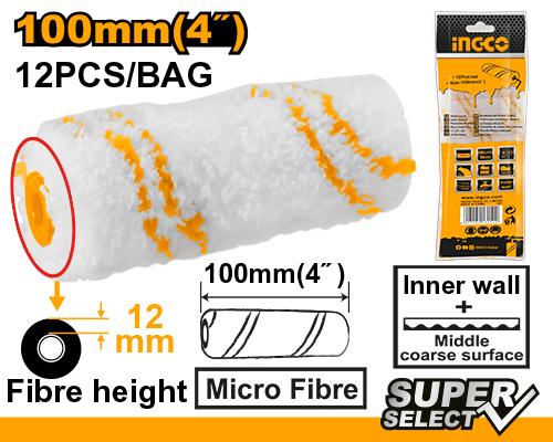 INGCO Roller Cover 100mm Inner Wall HRC560412 | Paint Roller Replacement | Zimbabwe