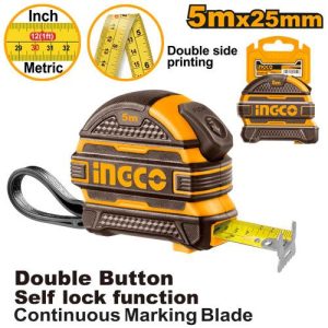 Steel Measuring Tape 5m INGCOHSMT08525