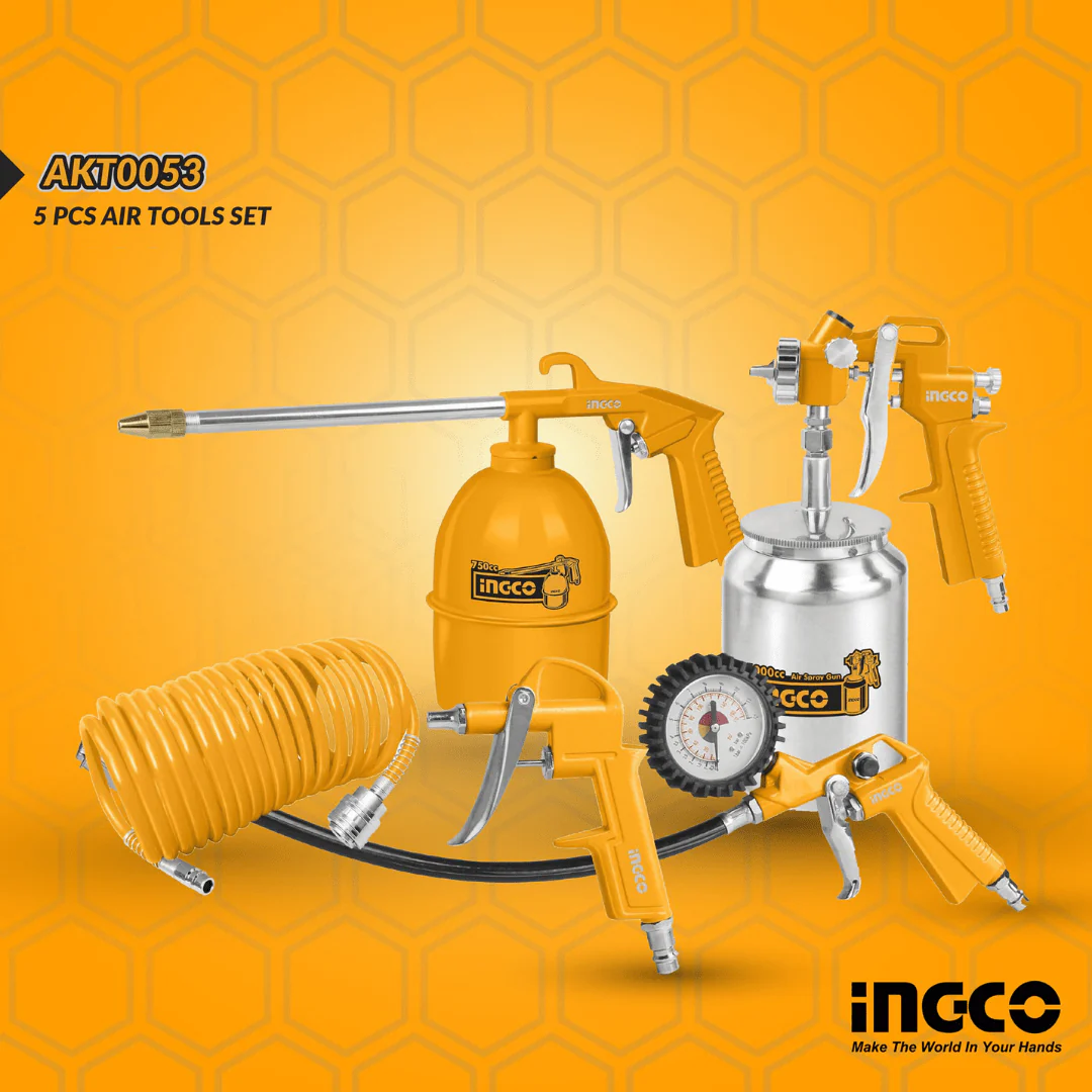5 PCS Air Tools Set INGCOAKT0053