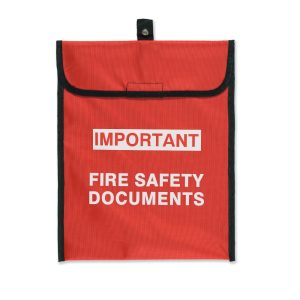 A4 Fireproof & Waterproof File Storage Bag For Valuables/Tablets FIEX0017A