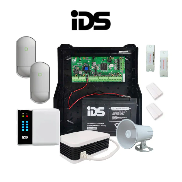 Distributor Price IDS 806 Kit 15 PAN Keypad, PSU, Battery, 15w Siren, 2x Mag Contacts, 2 PAN 2 MSEN PIR Kit ACC 900-806-KIT-15